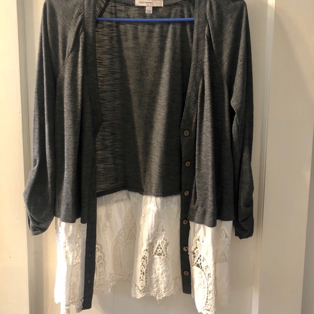 Grey Cardigan